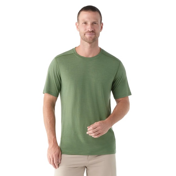 NWT - Smartwool - Merino Short Sleeve Tee - Fern Green - Picture 1 of 11